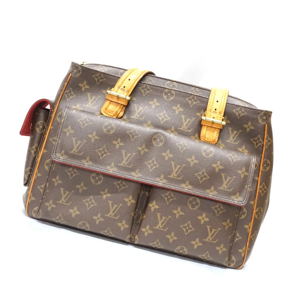 Louis Vuitton Multiplicit Monogram Handbag Brown